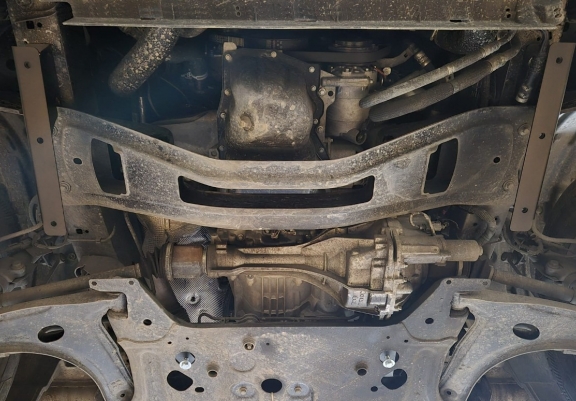 Cache sous moteur et de la boîte de vitesse Ford Transit 4x4 - Aluminium