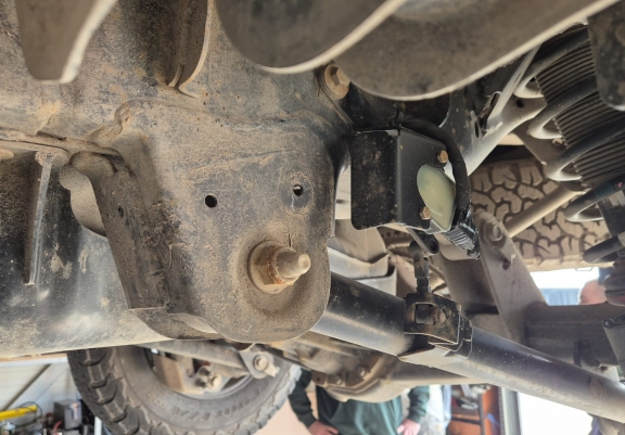 Cache-capteur en aluminium du bras de suspension arrière Ford Ranger Raptor