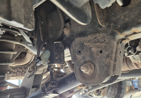 Cache-capteur en aluminium du bras de suspension arrière Ford Ranger Raptor