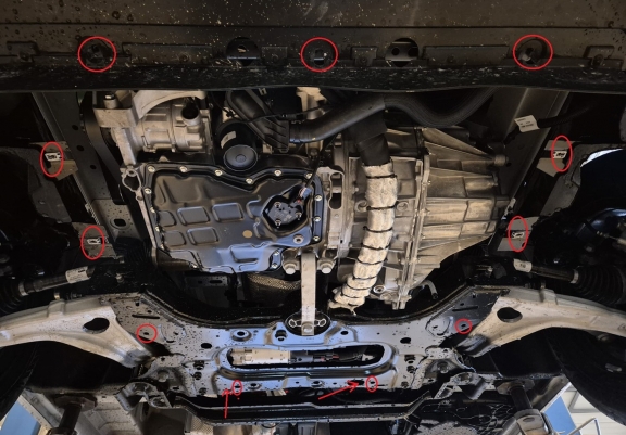 Cache sous moteur et de la boîte de vitesse Renault Master Aluminium