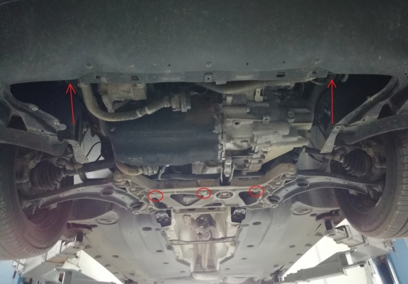 Cache sous moteur et de la boîte de vitesse Seat Tarraco