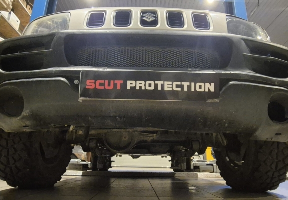 Cache sous moteur et de la boîte de vitesse Suzuki Jimny - aluminium
