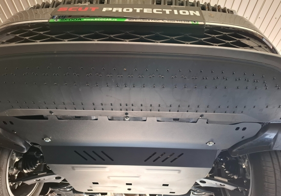 Cache sous moteur et de la boîte de vitesse Skoda Superb 4