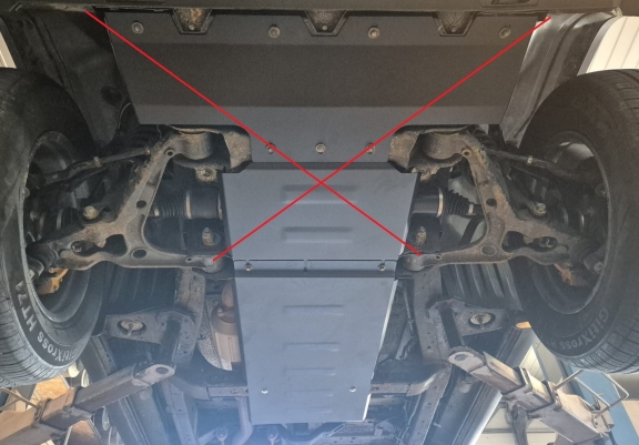 Cache de protection de la boîte de vitesse Baic Beijing BJ40