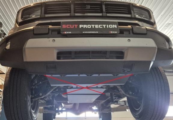 Cache de protection de la boîte de vitesse Baic Beijing BJ40