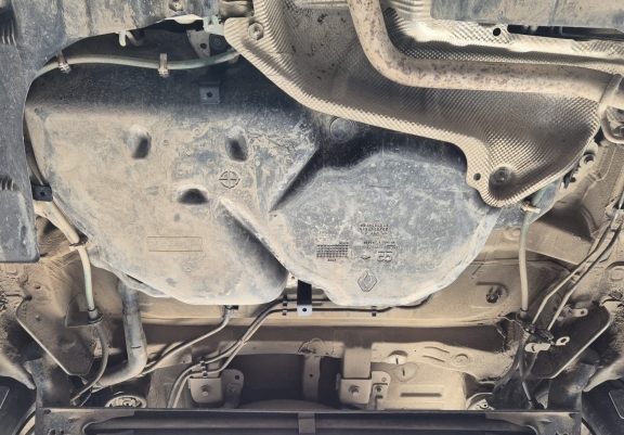 Cache de protection de réservoir Dacia Logan