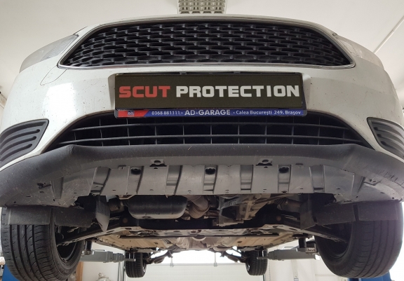 Cache sous moteur et de la boîte de vitesse Ford Focus Aluminium