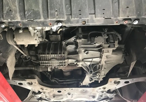 Cache sous moteur et de la boîte de vitesse Ford Focus Aluminium