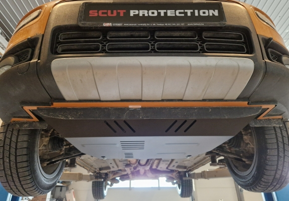 Cache sous moteur et de la boîte de vitesse Fiat Panda 4x2