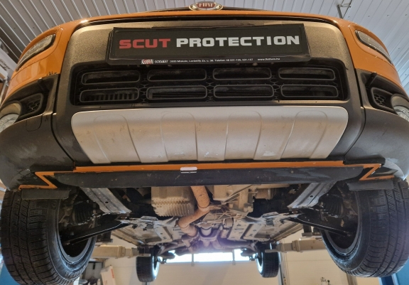 Cache sous moteur et de la boîte de vitesse Fiat Panda 4x2