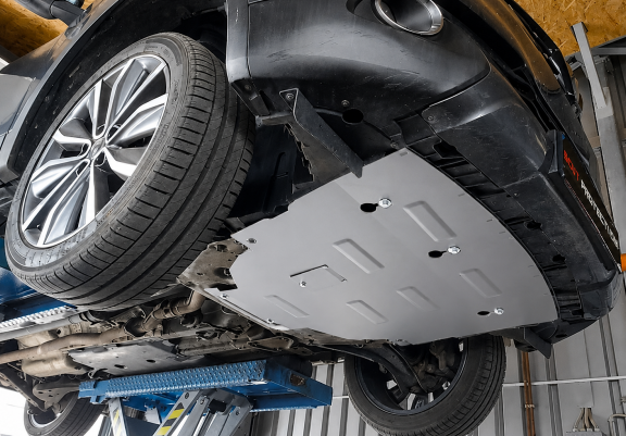 Cache sous moteur et de la boîte de vitesse Renault Kadjar Aluminium