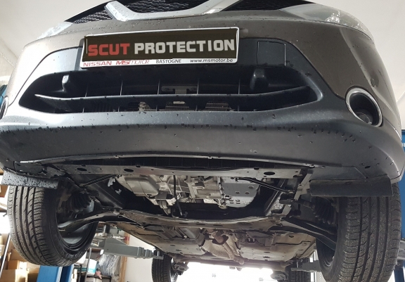 Cache sous moteur et de la boîte de vitesse Renault Kadjar Aluminium