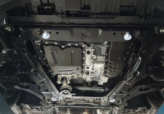 Cache sous moteur et de la boîte de vitesse Renault Koleos Aluminium