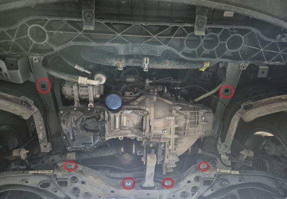 Cache sous moteur et de la boîte de vitesse Hyundai IX35