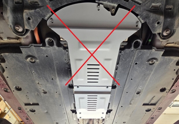 Protection convertisseur catalytique/cat lock  en aluminium Toyota Prius