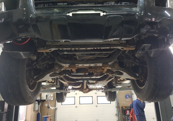Cache de protection de la boîte de vitesse Toyota Land Cruiser J120