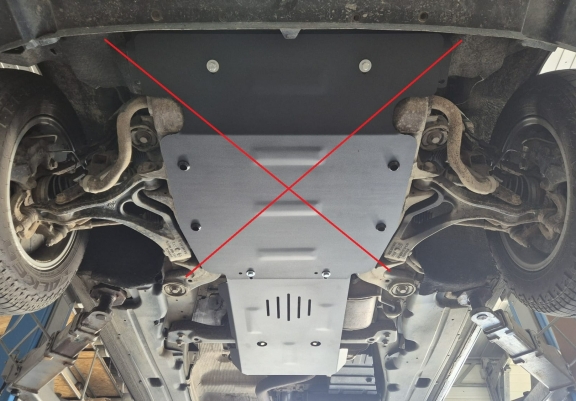Cache de protection de la boîte de vitesse manuelle VW Touareg 7L