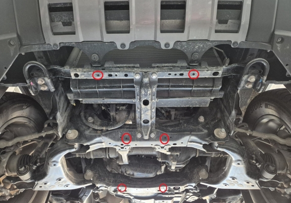 Cache sous moteur Toyota Land Cruiser - forfait promotionnel