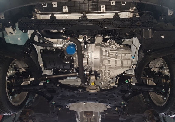 Cache sous moteur et de la boîte de vitesse en aluminium Hyundai i30