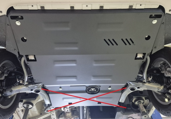 Cache sous moteur et de la boîte de vitesse Vw Crafter