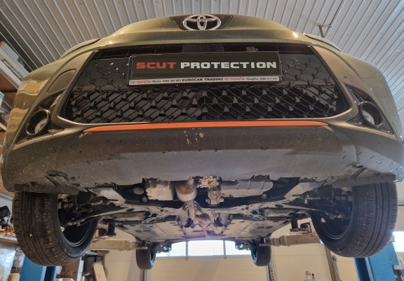 Cache sous moteur et de la boîte de vitesse Toyota Aygo X Aluminium
