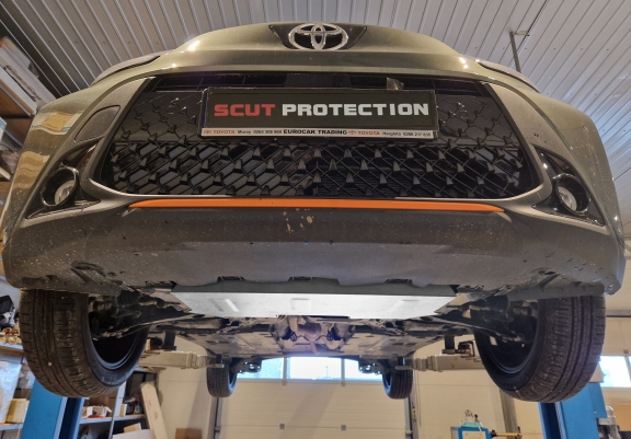 Cache sous moteur et de la boîte de vitesse Toyota Aygo X Aluminium