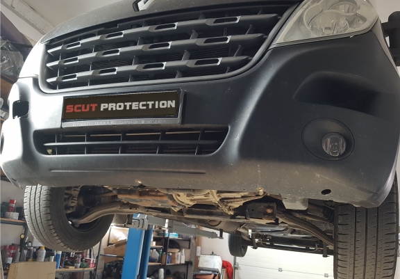 Cache sous moteur et de la boîte de vitesse Nissan NV400 Aluminium
