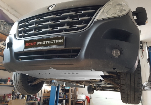 Cache sous moteur et de la boîte de vitesse Nissan NV400 Aluminium