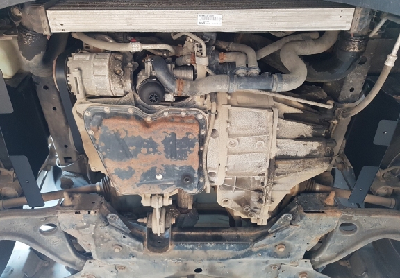Cache sous moteur et de la boîte de vitesse Nissan NV400 Aluminium
