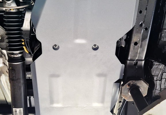 Cache de protection de réservoir Toyota Hilux Invincible- Aluminium