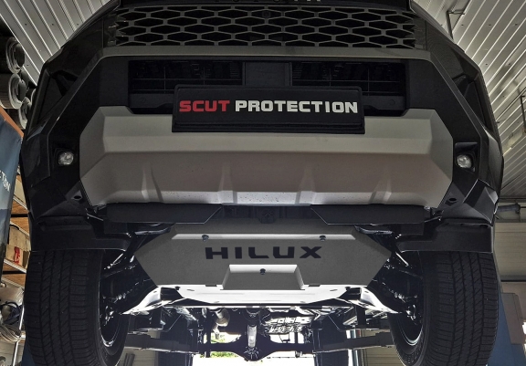 Cache Sous Moteur Toyota Hilux EV - Aluminium