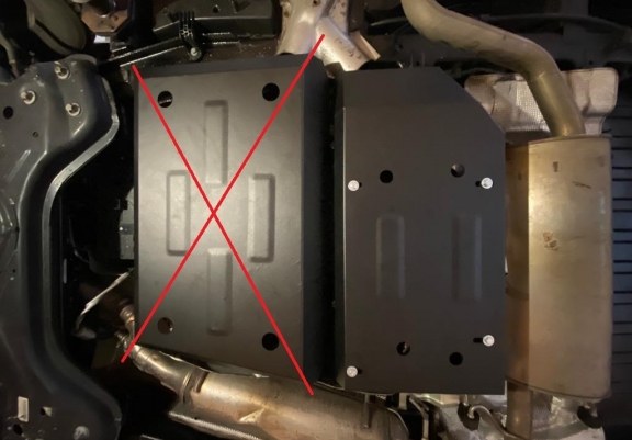 Cache de protection réservoir AdBlue Toyota Proace Max