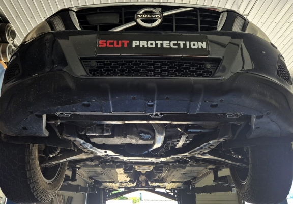 Cache sous moteur et de la boîte de vitesse en aluminium Volvo S80