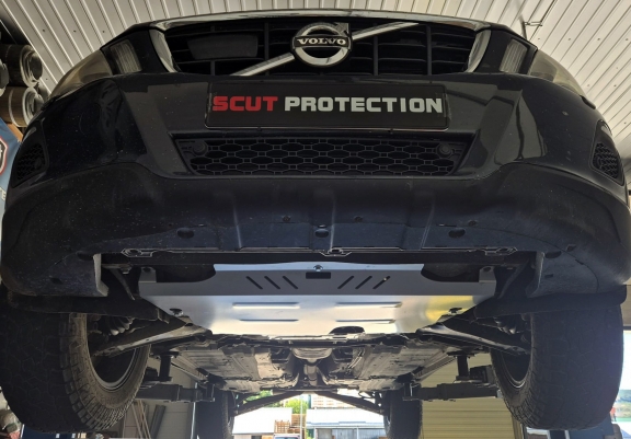 Cache sous moteur et de la boîte de vitesse en aluminium Volvo S80