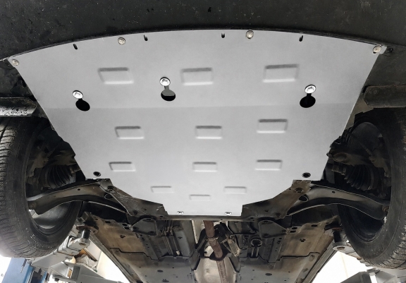 Cache sous moteur et de la boîte de vitesse Nissan Qashqai J11 Aluminium