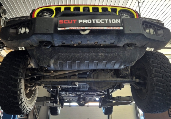 Cache de protection de la boîte de vitesse Jeep Wrangler - JL