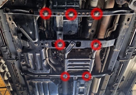 Cache de protection de la boîte de vitesse Jeep Wrangler - JL