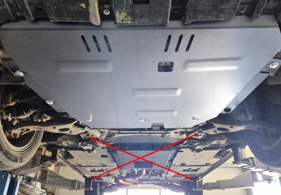 Cache sous moteur et de la boîte de vitesse Toyota Auris Aluminium