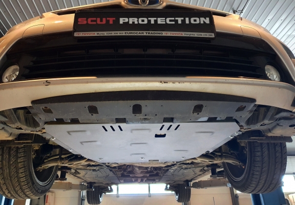 Cache sous moteur et de la boîte de vitesse Toyota Auris Aluminium