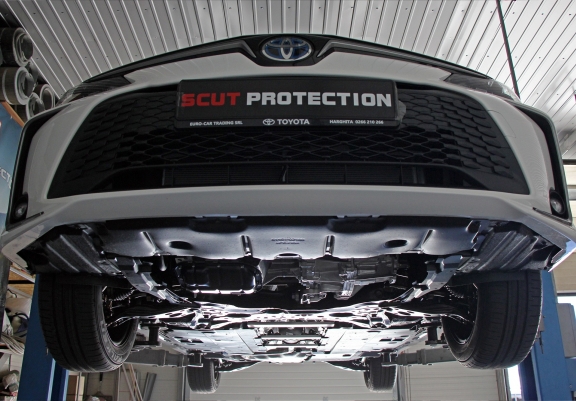 Cache sous moteur et de la boîte de vitesse Toyota Corolla- Aluminium  