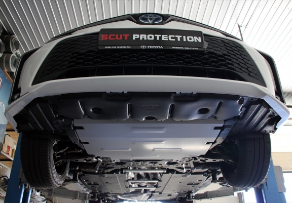 Cache sous moteur et de la boîte de vitesse Toyota Corolla- Aluminium  