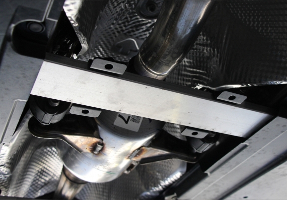 Protection convertisseur catalytique/cat lock  en aluminium Toyota C-HR