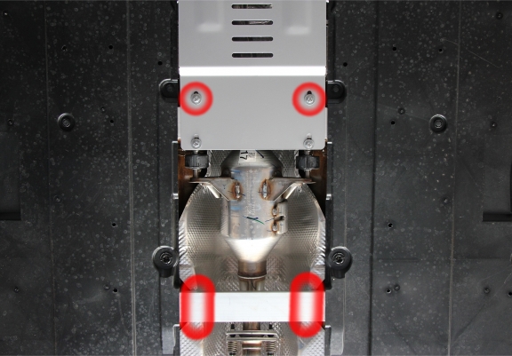 Protection convertisseur catalytique/cat lock  en aluminium Toyota Corolla