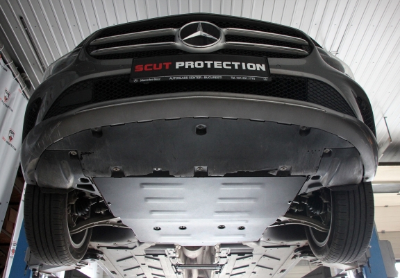Cache sous moteur et de la boîte de vitesse Mercedes CLA C118